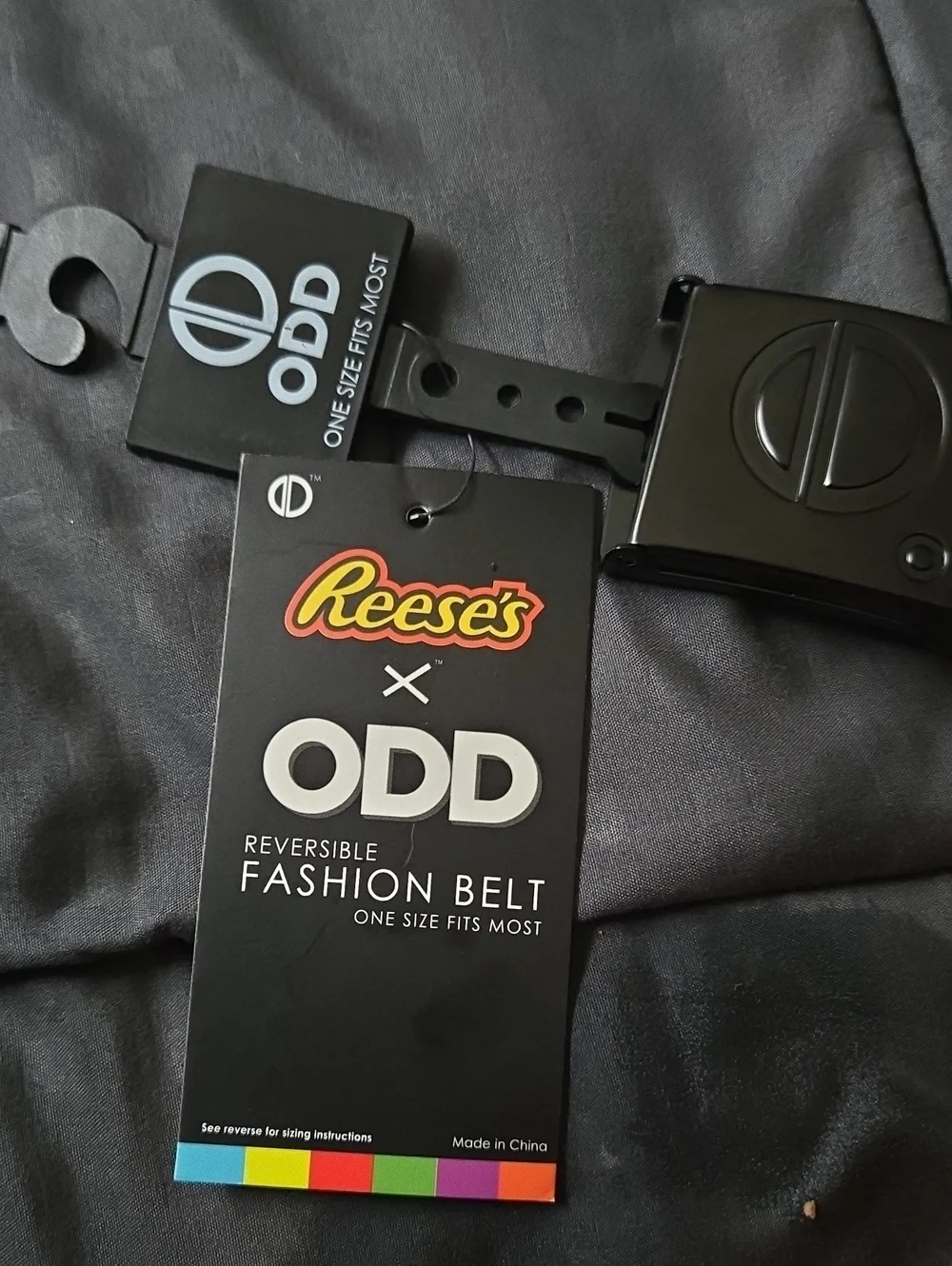 Black Reversible Fashion Belt - Men's Accessory